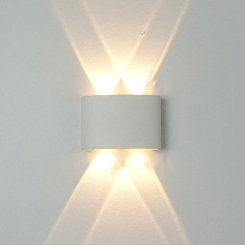 Nordic Style Iron Wall Light Modern Waterproof LED Wall Lamp for Corridor