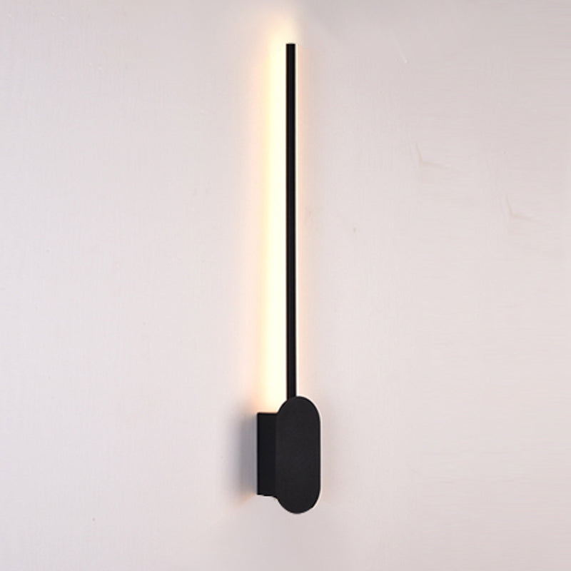 Modern Style Linear Shape Wall Sconce Metal Wall Lighting for Bedroom