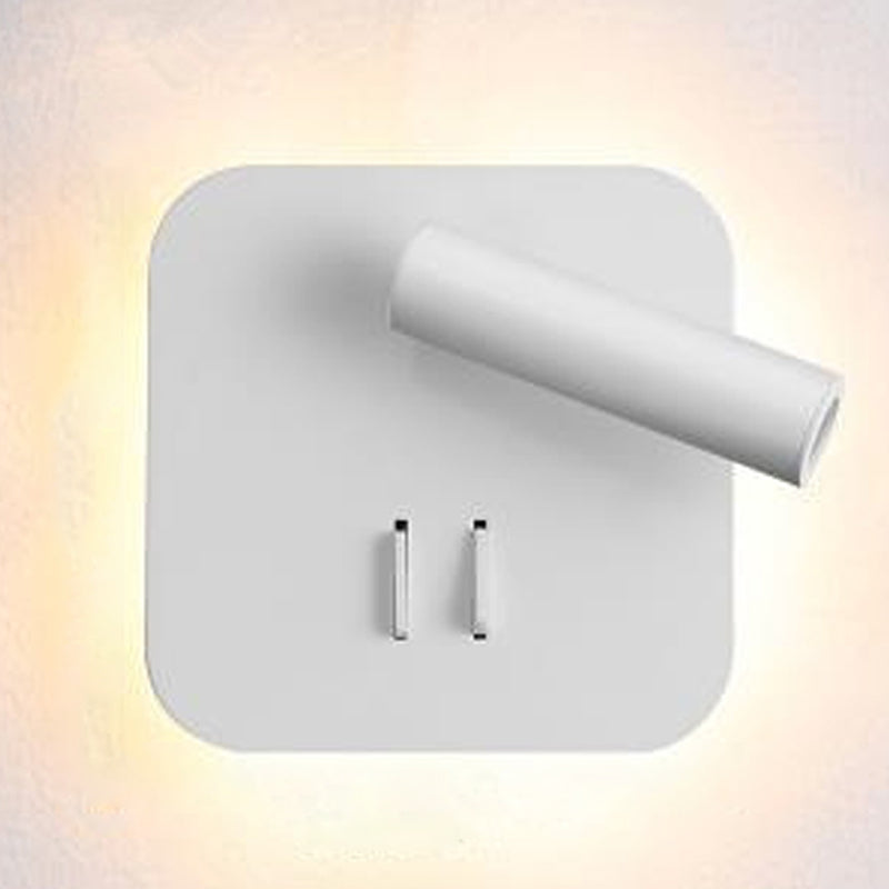 Modern Wall Sconce Simple LED Wall Mount Lamp with Acrylic Shade for Living Room