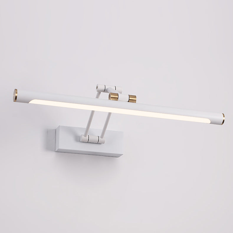 1-Light Linear Wall Sconce Modern Style Metal Sconce Lamp for Shower Room