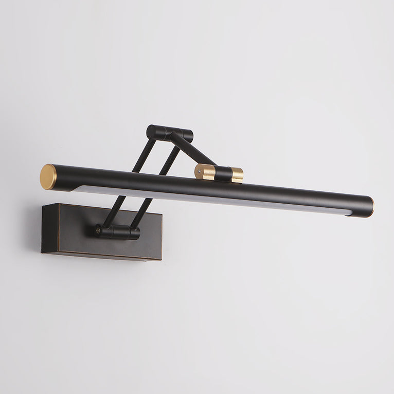 1-Light Linear Wall Sconce Modern Style Metal Sconce Lamp for Shower Room