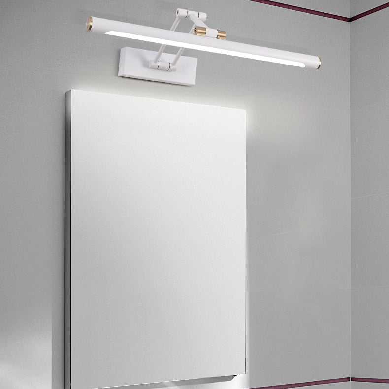 1-Light Linear Wall Sconce Modern Style Metal Sconce Lamp for Shower Room