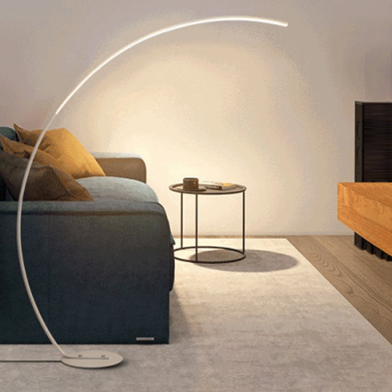 Strip Shape Floor Light 1-Light LED Floor Standing Light Fixture for Living Room