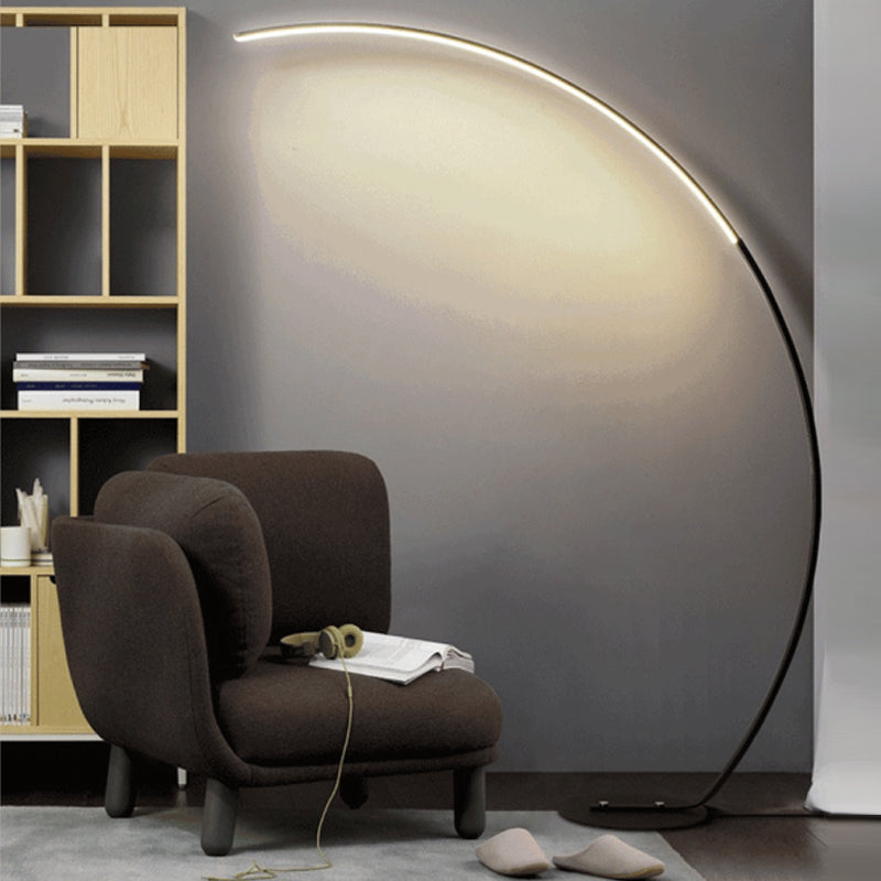 Strip Shape Floor Light 1-Light LED Floor Standing Light Fixture for Living Room