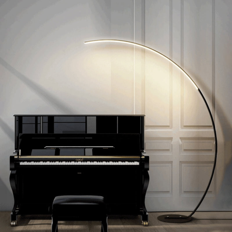 Strip Shape Floor Light 1-Light LED Floor Standing Light Fixture for Living Room