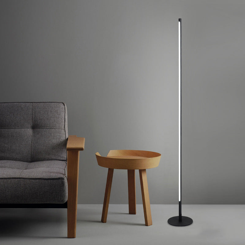 Nordic Style LED Floor Lamp Aluminium Geometry Line Floor Light for Living Room