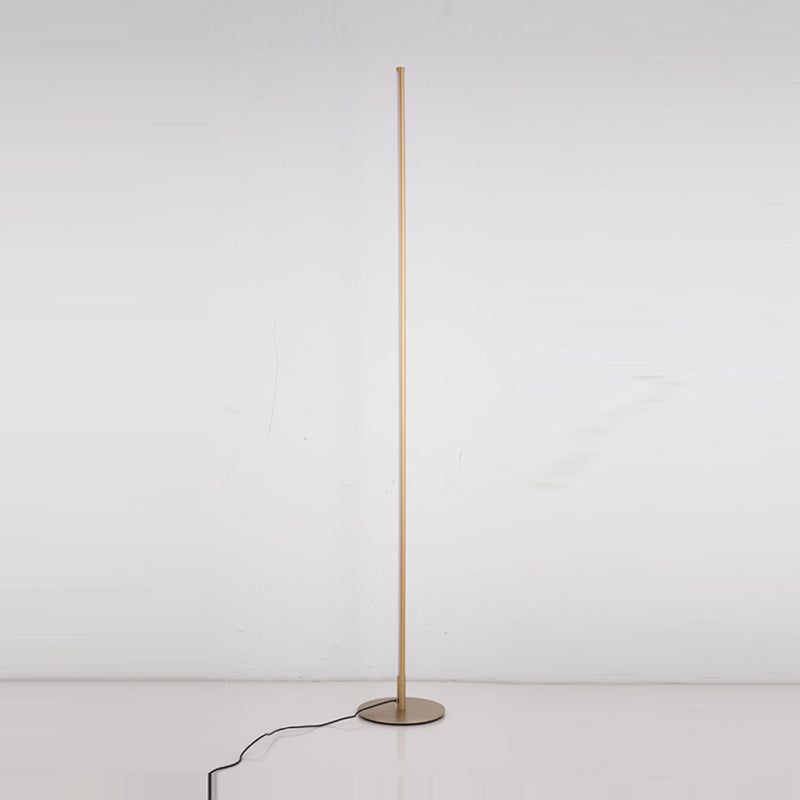 Nordic Style LED Floor Lamp Aluminium Geometry Line Floor Light for Living Room