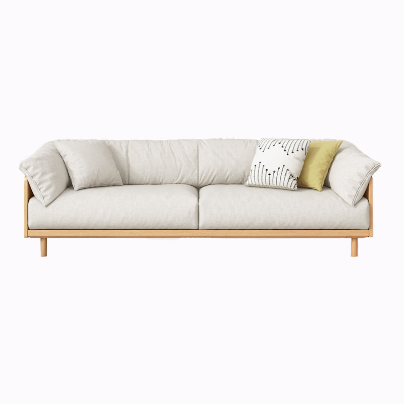 Modern Sofa Pillow Top Arm 33.4"W Sofa with 2 Pillows for Living Room