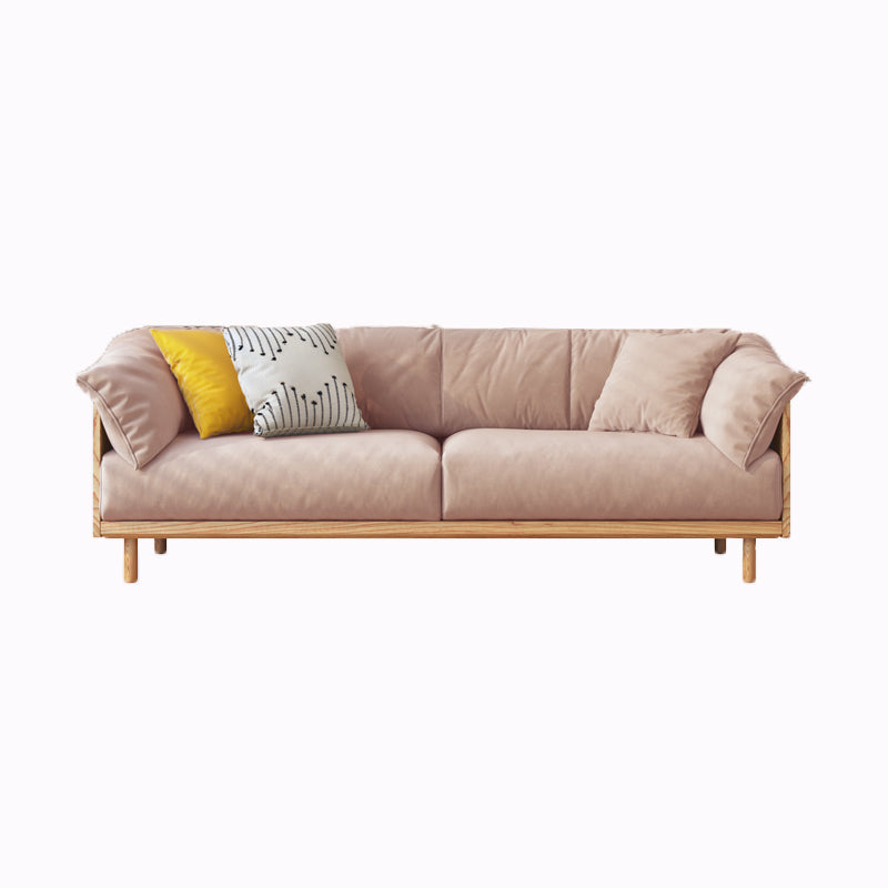 Modern Sofa Pillow Top Arm 33.4"W Sofa with 2 Pillows for Living Room