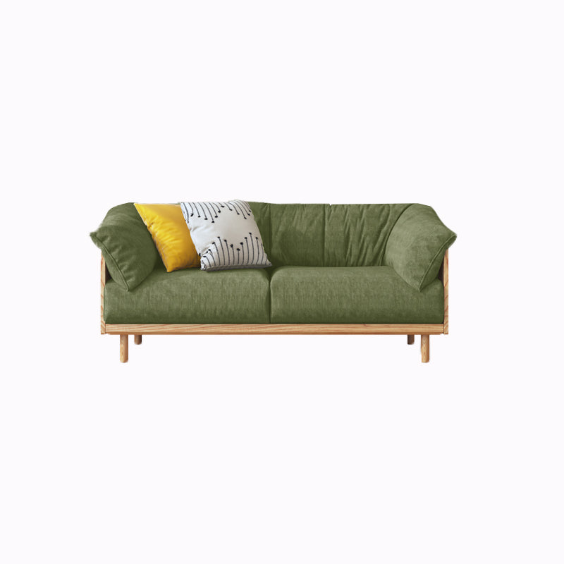 Modern Sofa Pillow Top Arm 33.4"W Sofa with 2 Pillows for Living Room