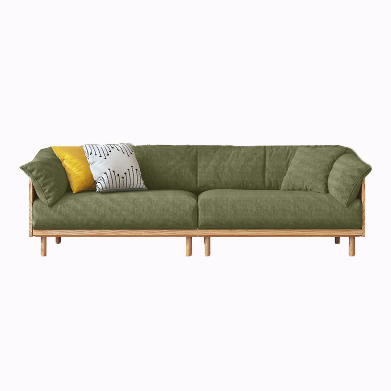 Modern Sofa Pillow Top Arm 33.4"W Sofa with 2 Pillows for Living Room