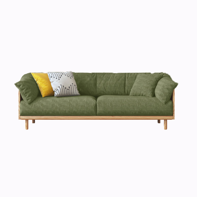 Modern Sofa Pillow Top Arm 33.4"W Sofa with 2 Pillows for Living Room