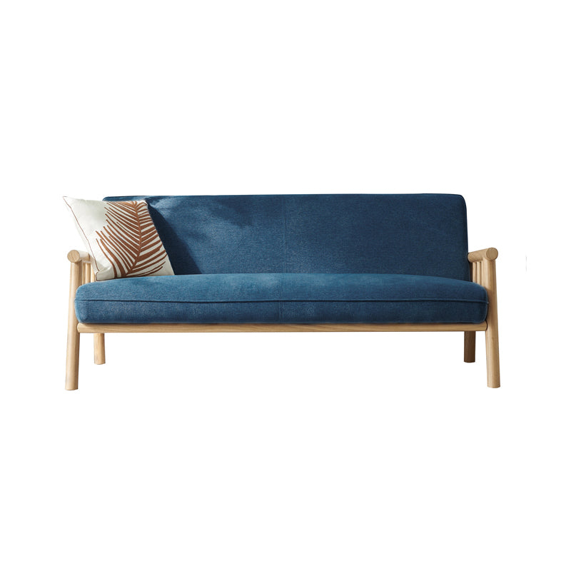 Loose Sofa Back Cotton Sofa 28.7"W with Pillow Top Arm for Living Room