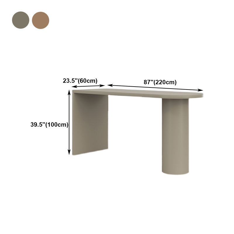 Dining Room Ash Wood Counter Table 40-inch Height Modern Bar Table