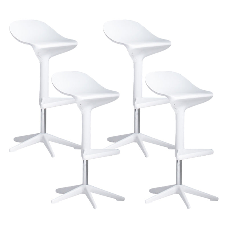 Industrial Bar-stool Adjustable Leather Counter Bar Stool with Metal Legs