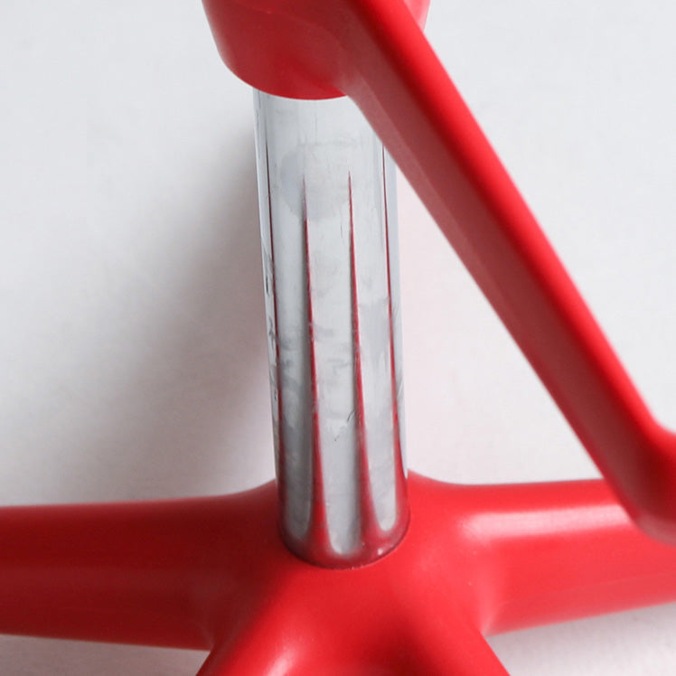 Industrial Bar-stool Adjustable Leather Counter Bar Stool with Metal Legs