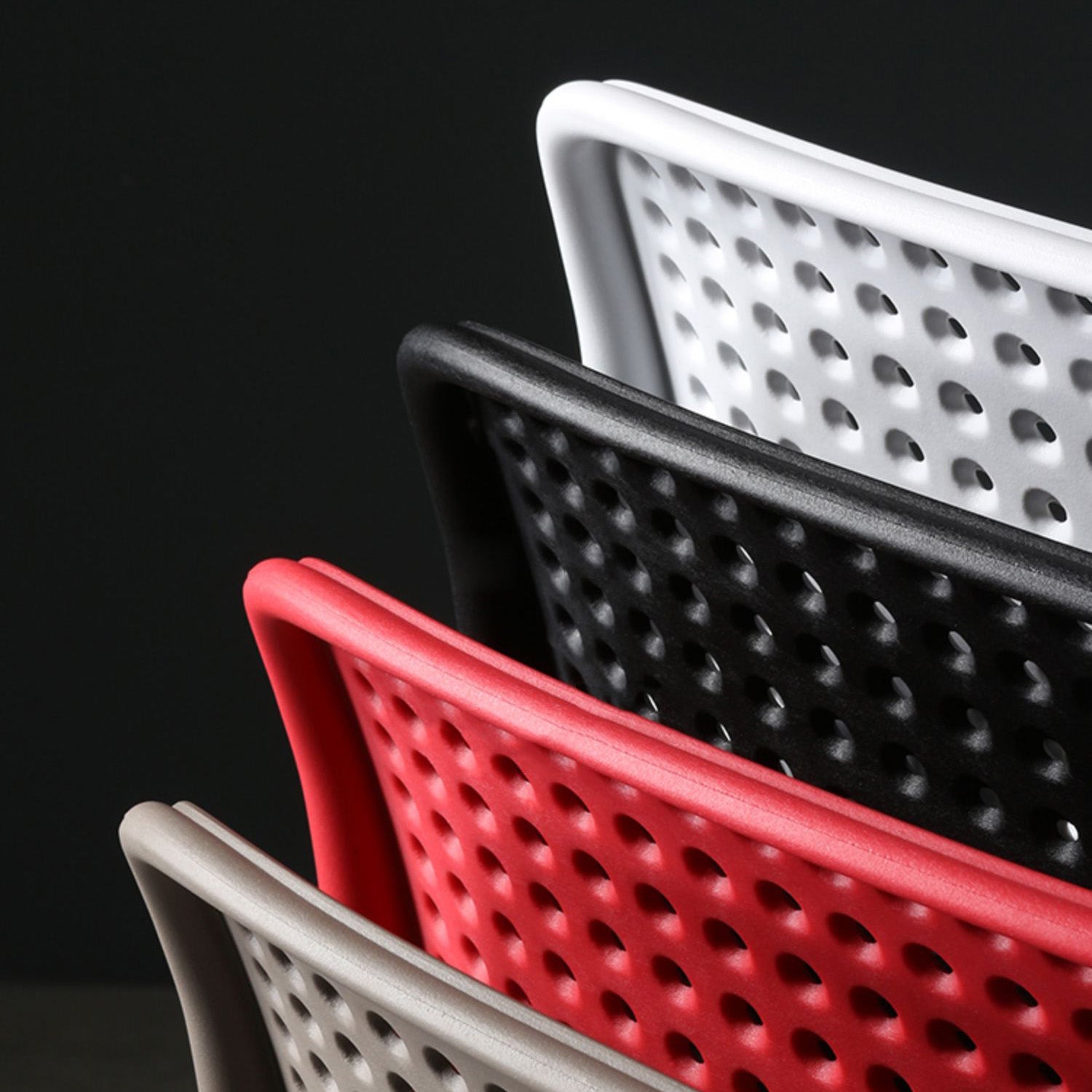 Nordic Style Bar-stool Plastic Counter Bar Stool with Plastic Legs for Kitchen