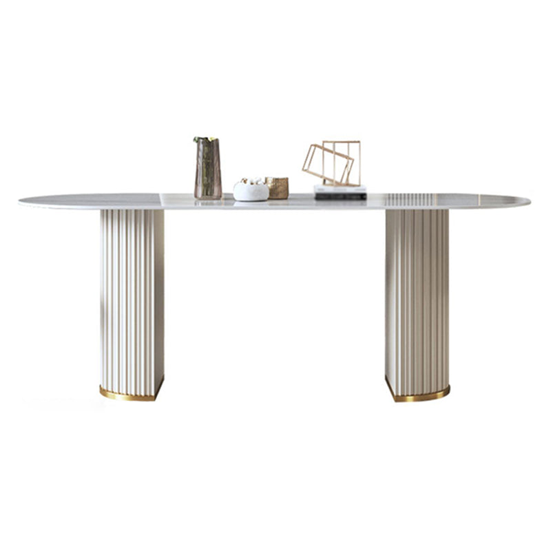 Glam 1/2/5/6/7/8 Pieces Dining Set Sintered Stone Dining Table Set