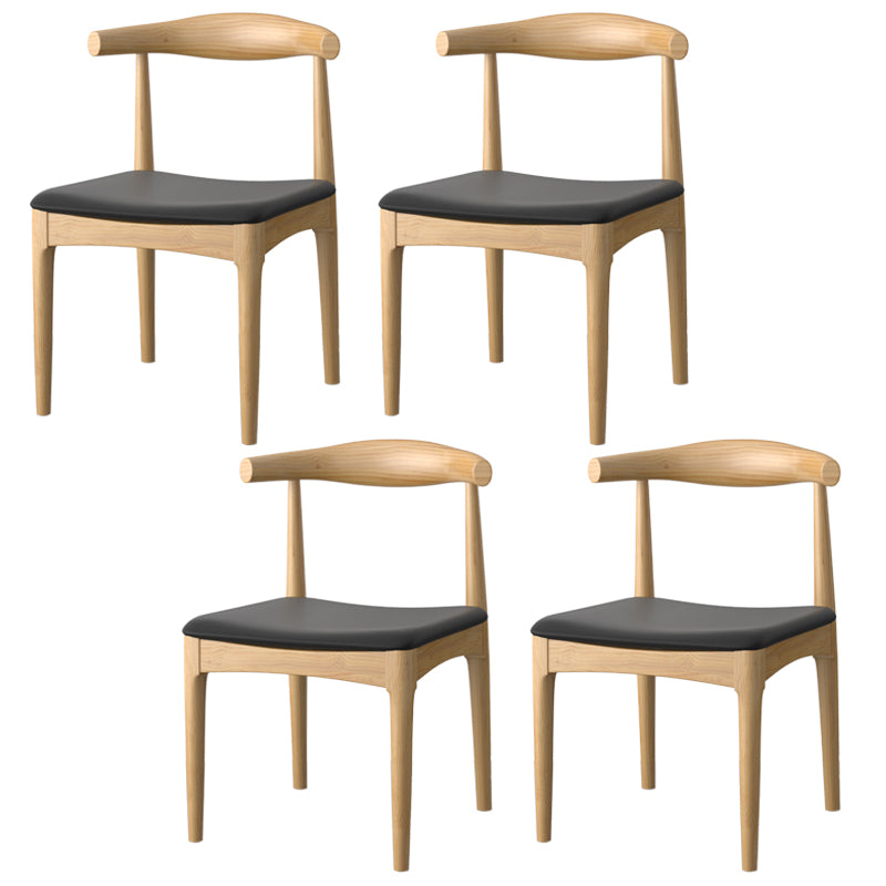Modern Style 1/4/6 Pieces Dining Bench Set Solid Wood Dining Table and Chairs