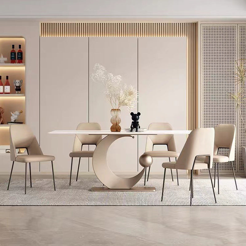 Designer Style 1/2/3/6/7 Pieces Dinette Set Sintered Stone Dining Table