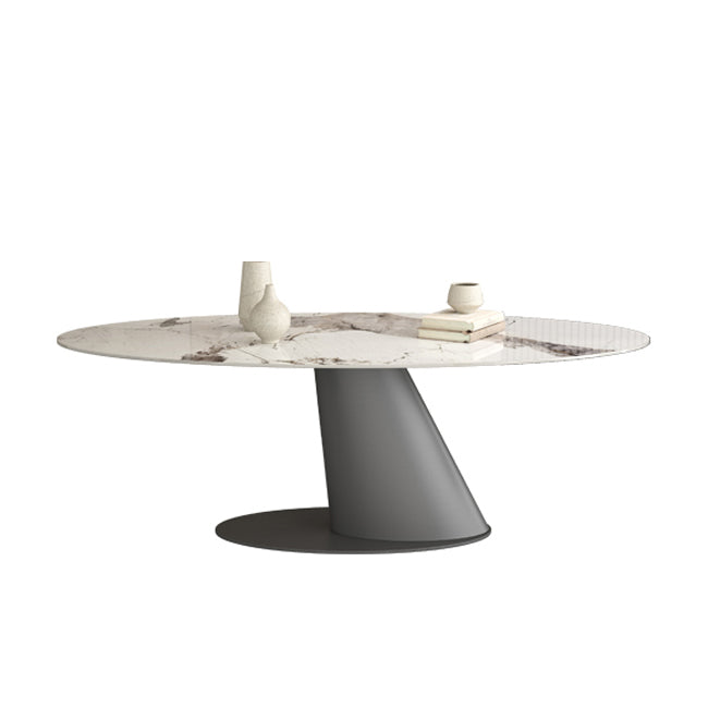 Modern Style Sintered Stone Dining Table Set 1/3/4/7 Pieces Dining Set