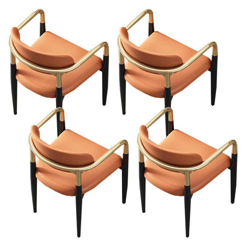 Modern Dining Room Side Chairs Arm Dining Chairs for Kitchen