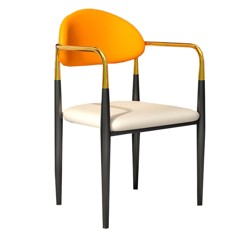 Modern Dining Room Side Chairs Arm Dining Chairs for Kitchen