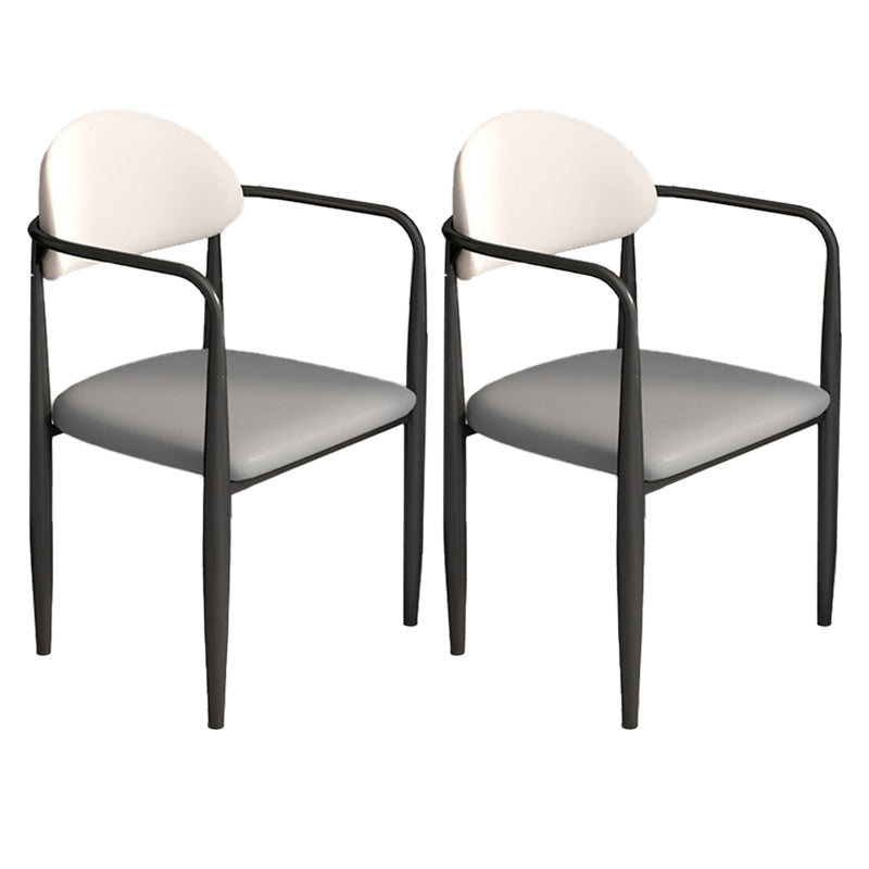 Modern Dining Room Side Chairs Arm Dining Chairs for Kitchen