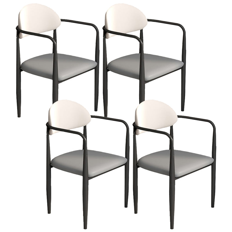 Modern Dining Room Side Chairs Arm Dining Chairs for Kitchen
