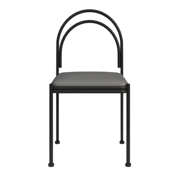 Contemporary Upholstered Armless Dining Chair Open Back Dining Chair for Home