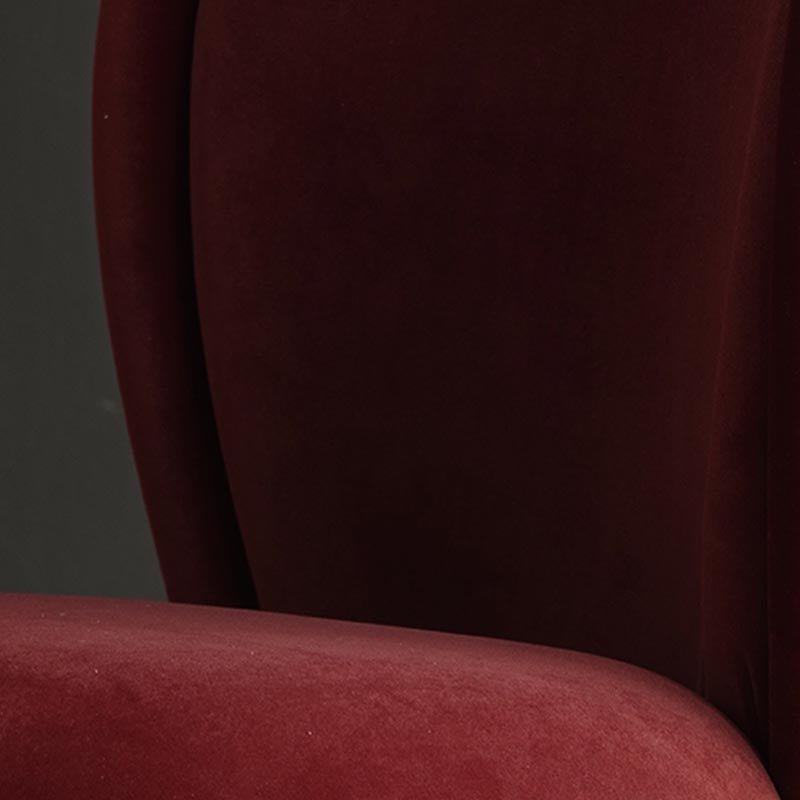 Upholstered Armless Dining Chair Contemporary Dining Room Side Chair