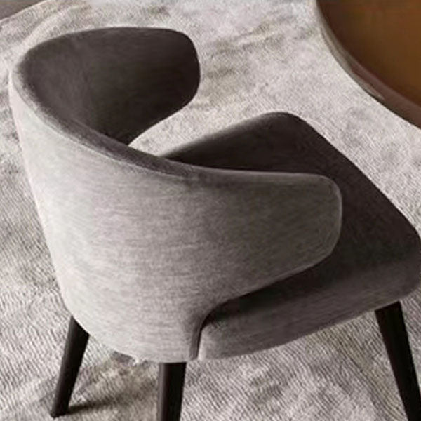 Dining Room Dining Chairs Modern Dining Side Chairs with Wood Legs