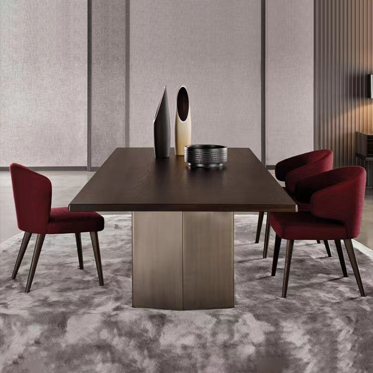 Dining Room Dining Chairs Modern Dining Side Chairs with Wood Legs