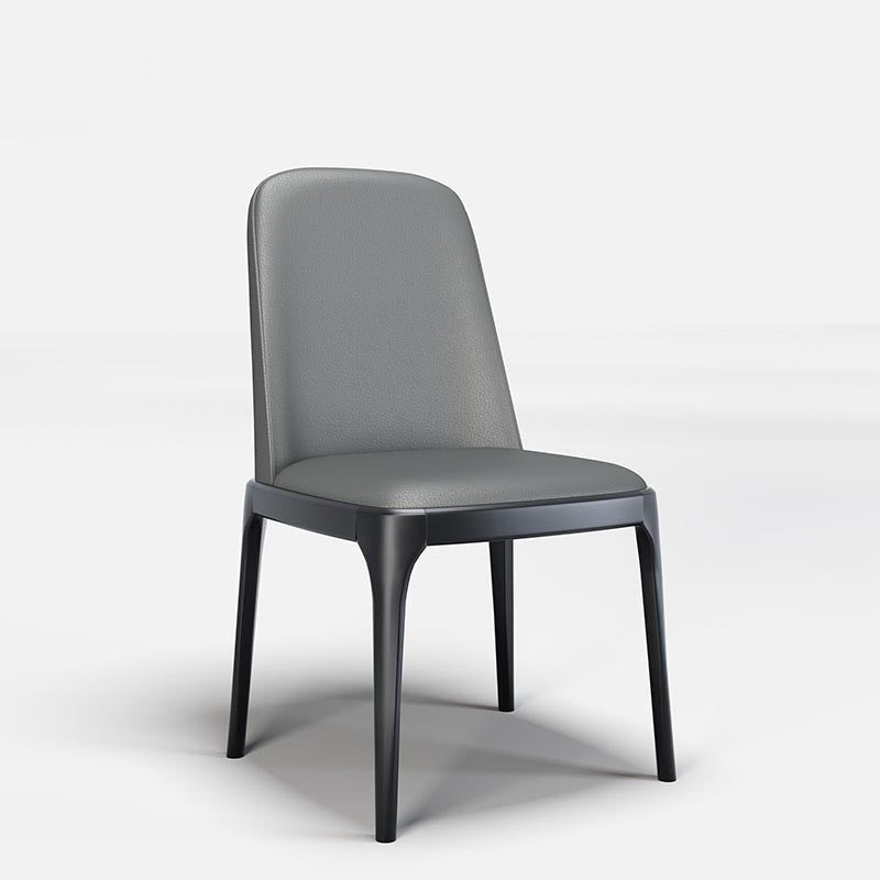 Dining Chairs Modern Style Oak Wood Side Chairs for Dining Room