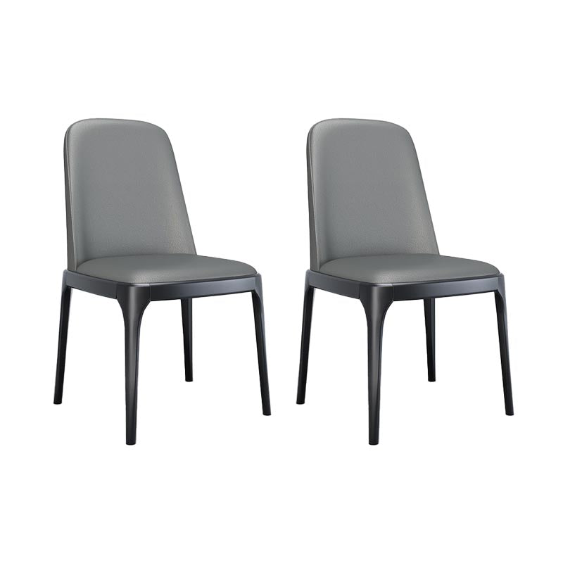 Dining Chairs Modern Style Oak Wood Side Chairs for Dining Room