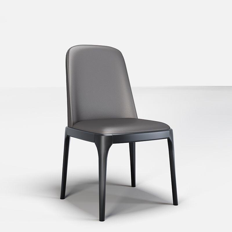 Dining Chairs Modern Style Oak Wood Side Chairs for Dining Room