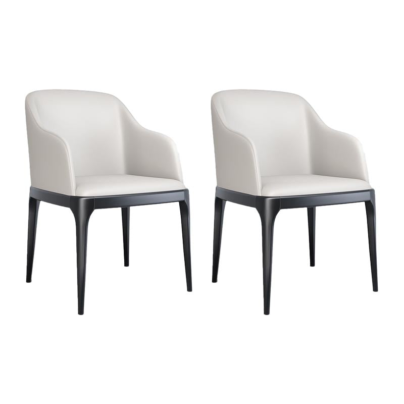 Dining Chairs Modern Style Oak Wood Side Chairs for Dining Room