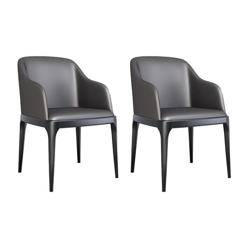 Dining Chairs Modern Style Oak Wood Side Chairs for Dining Room