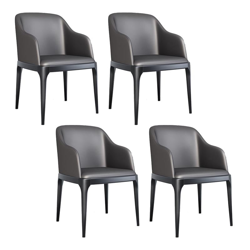 Dining Chairs Modern Style Oak Wood Side Chairs for Dining Room