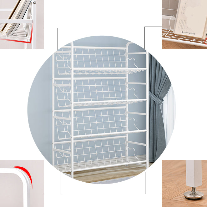 Urban Style Bookshelf Open Back Bookcase for Office and Study Room