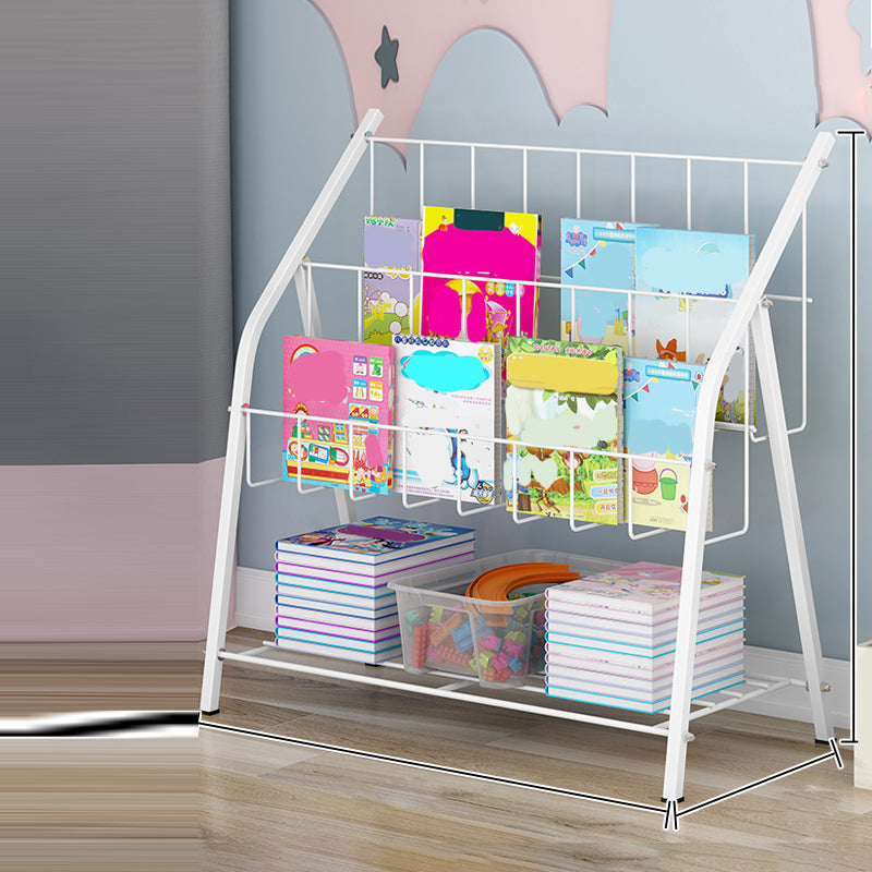 Urban Style Bookshelf Open Back Bookcase for Office and Study Room