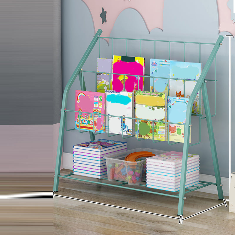 Urban Style Bookshelf Open Back Bookcase for Office and Study Room