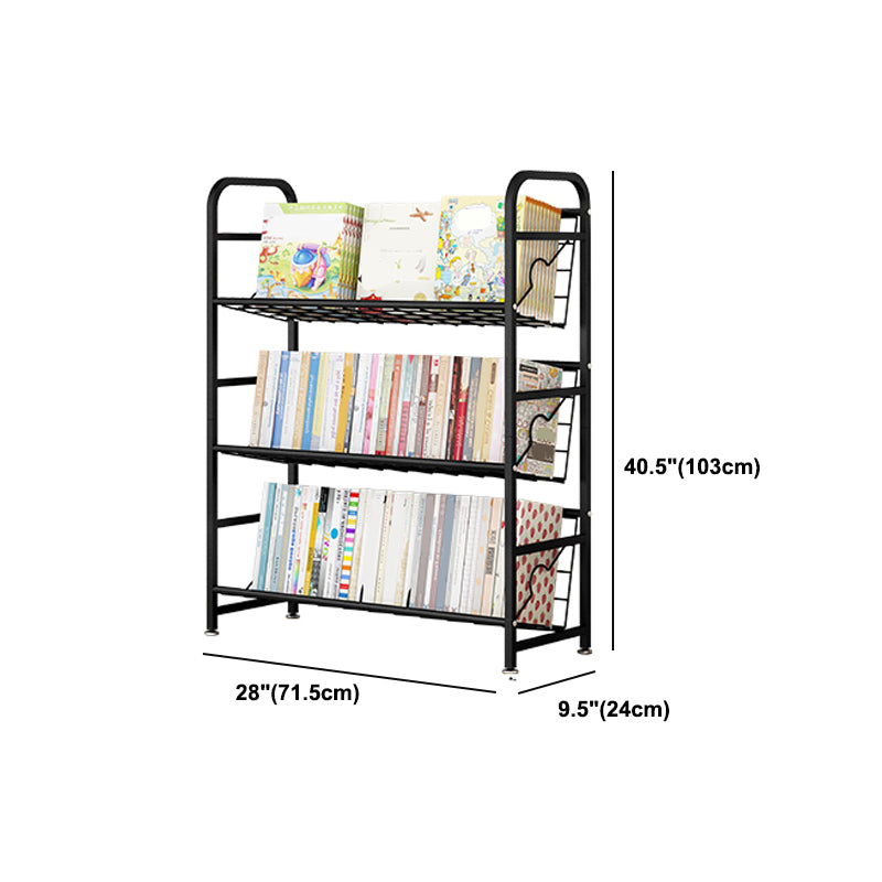 Urban Style Bookshelf Open Back Bookcase for Office and Study Room