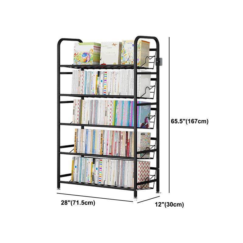 Urban Style Bookshelf Open Back Bookcase for Office and Study Room