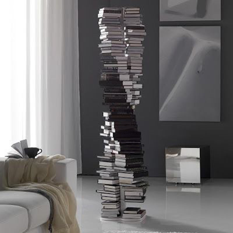 Contemporary Style Bookshelf Invisible Bookcase for Office and Study Room