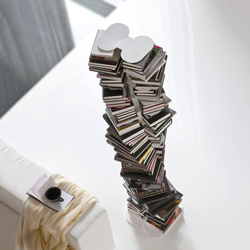 Contemporary Style Bookshelf Invisible Bookcase for Office and Study Room