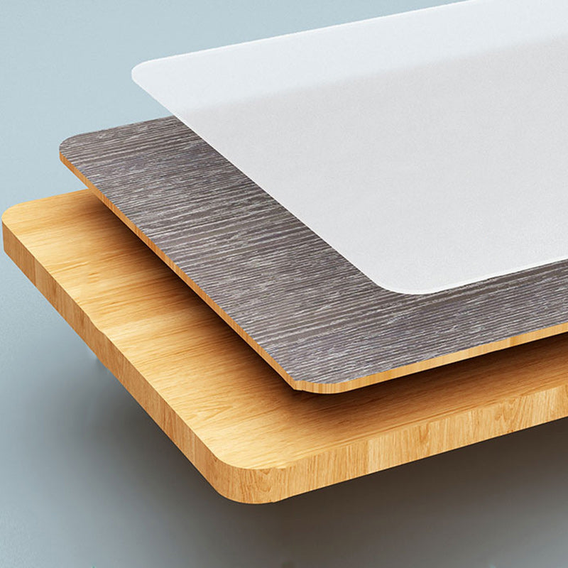 Scandinavian Style Bookshelf Closed Back Bookcase for Home and Office Study Room