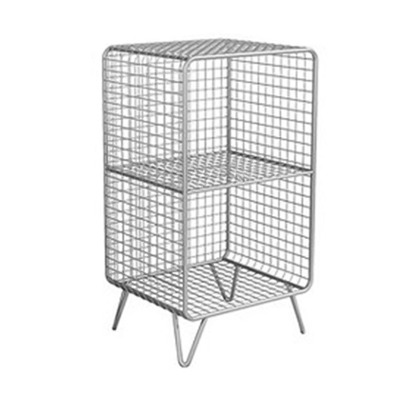 Metal Modern Standard Bookshelf Closed Back Bookcase for Home Office