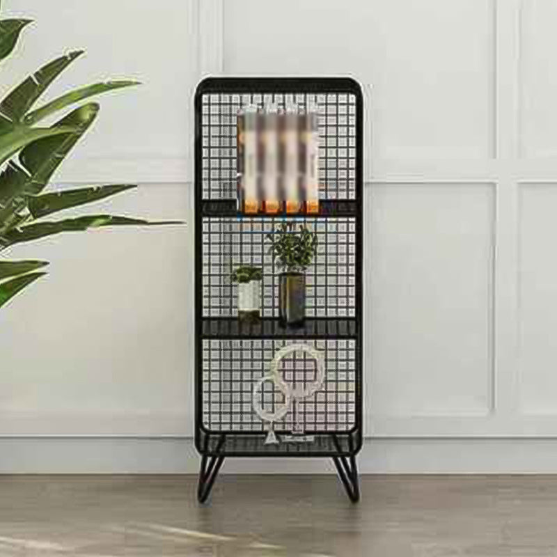 Metal Modern Standard Bookshelf Closed Back Bookcase for Home Office