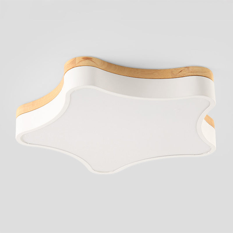 Modern Style Star Shape Ceiling Light Metal 1 Light Ceiling Light for Restaurant